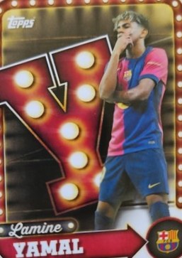 Lamine Yamal 2025 Topps FC Barcelona Collector Tin /25