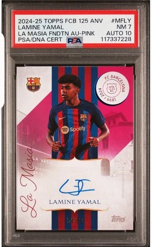 Lamine Yamal 2024 Topps FCB 125th Anniversary Pink /99