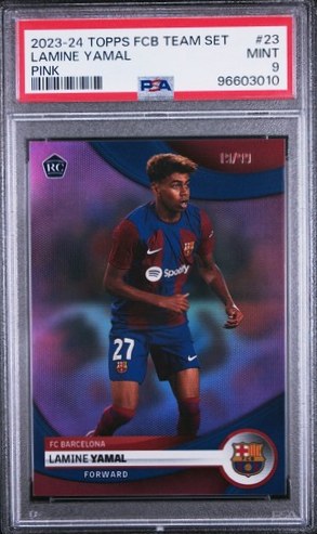Lamine Yamal 2023 Topps FCB