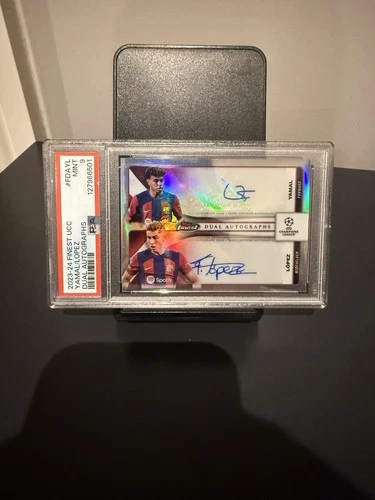 Lamine Yamal / Fermin Lopez 2023 Topps Finest