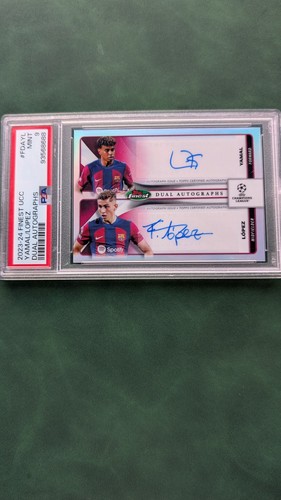 Lamine Yamal / Fermin Lopez 2023 Topps Finest UEFA