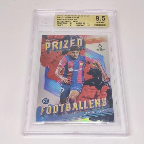 Lamine Yamal 2023 Topps Finest