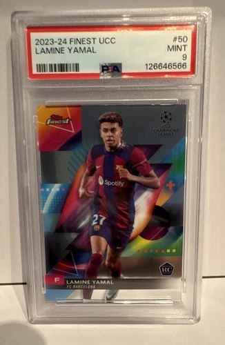 Lamine Yamal 2023 Topps Finest