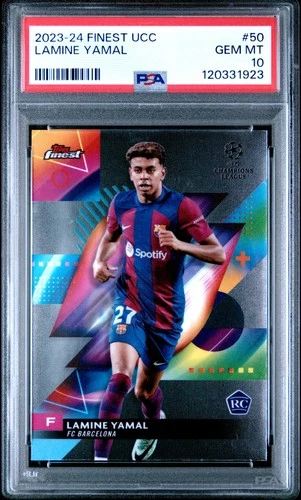Lamine Yamal 2023 Topps Finest