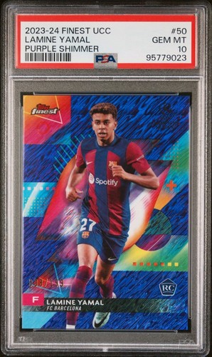 Lamine Yamal 2023 Topps Finest /199