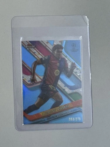 Lamine Yamal 2024 Topps Finest /275