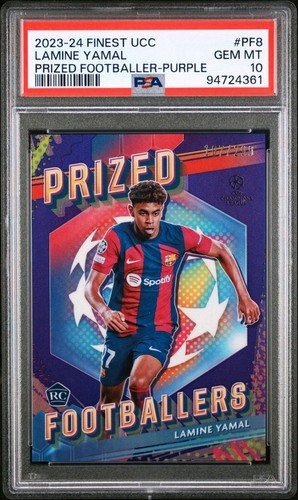 Lamine Yamal 2023 Topps Finest /299