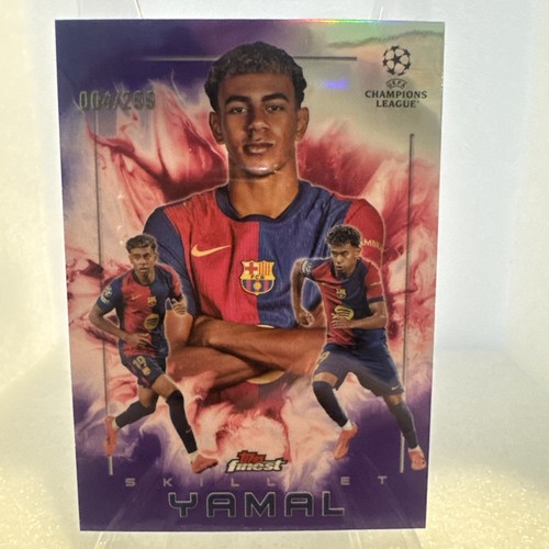 Lamine Yamal 2024 Topps Finest /299