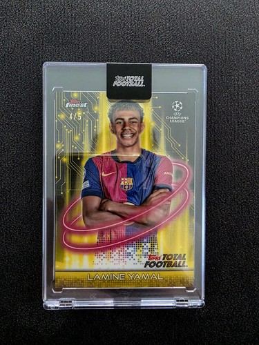 Lamine Yamal 2024 Topps Finest 4/5