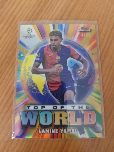 Lamine Yamal Topps Finest /50