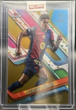 Lamine Yamal 2024 Topps Finest /50