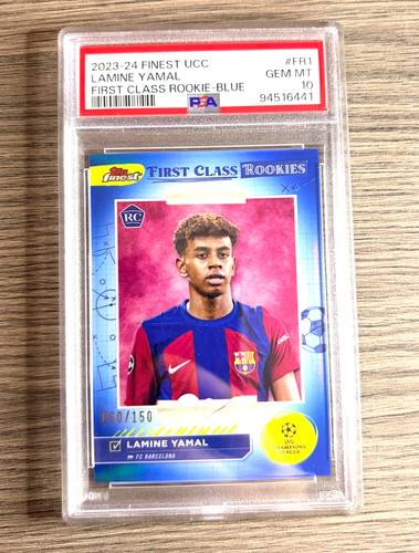 Lamine Yamal 2022 Topps Finest 60/150