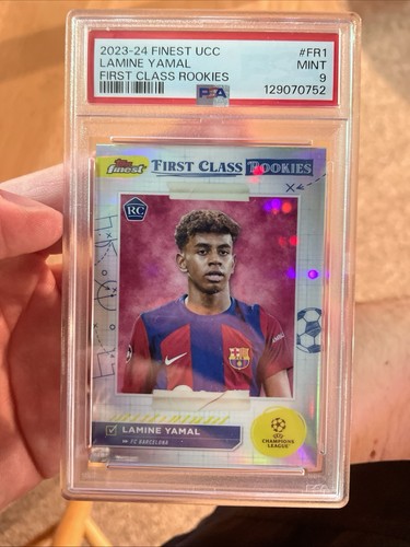 Lamine Yamal 2023 Topps Finest Argento