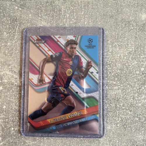 Lamine Yamal 2024 Topps Finest Blue