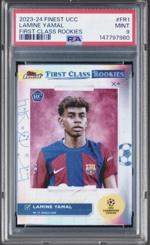 Lamine Yamal 2023 Topps Finest #FR1