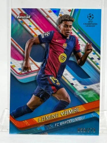 Lamine Yamal 2025 Topps Finest Holofoil /275
