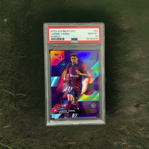 Lamine Yamal 2024 Topps Finest Purple /299