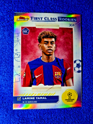 Lamine Yamal 2023 Topps Finest Refractor /1