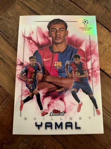 Lamine Yamal 2024 Topps Finest Refractor #2