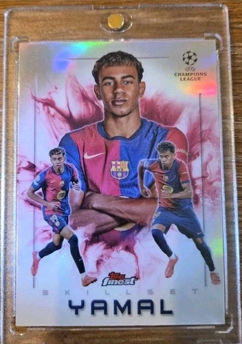 Lamine Yamal 2024 Topps Finest Refractor