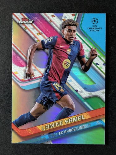 Lamine Yamal 2024 Topps Finest Refractor /99