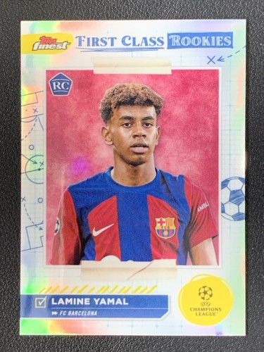 Lamine Yamal 2024 Topps Finest Silver /999