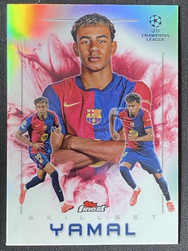 Lamine Yamal 2024 Topps Finest SK-3