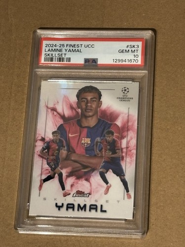 Lamine Yamal 2024 Topps Finest SK3