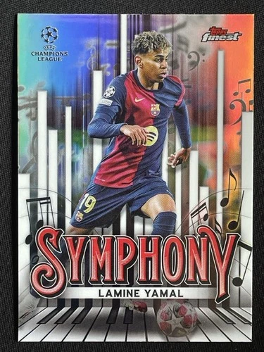 Lamine Yamal 2024 Topps Finest #SY-19