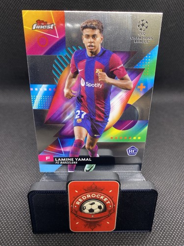 Lamine Yamal 2024 Topps Finest UCL Argent /50