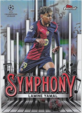 Lamine Yamal 2024 Topps Finest UEFA