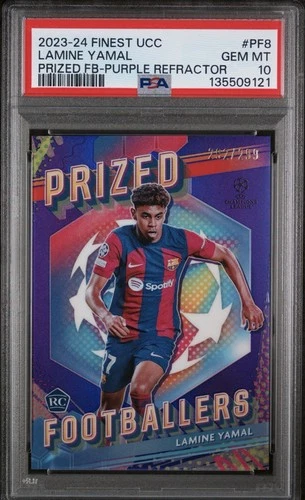 Lamine Yamal 2024 Topps Finest UEFA /299