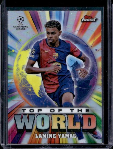 Lamine Yamal 2024 Topps Finest UEFA
