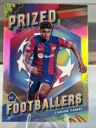 Lamine Yamal 2023 Topps Finest UEFA