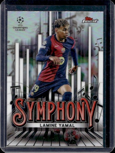 Lamine Yamal 2024 Topps Finest UEFA