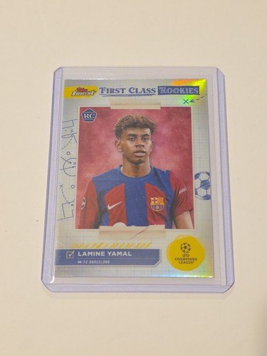Lamine Yamal 2023 Topps Finest UEFA