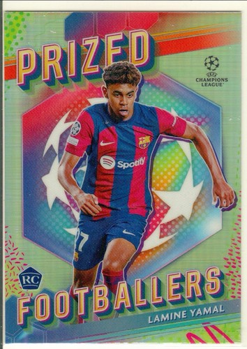 Lamine Yamal 2023 Topps Finest UEFA