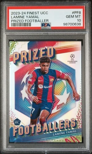 Lamine Yamal 2023 Topps Finest UEFA Club Comp.