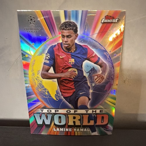 Lamine Yamal 2024 Topps Finest UEFA Club Competitions