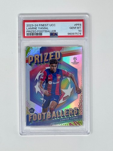 Lamine Yamal 2023 Panini Finest UEFA Club Competitions