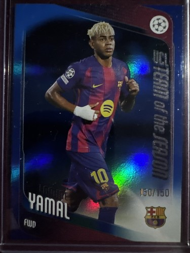 Lamine Yamal 2025 Topps Flagship /150