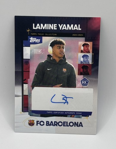 Lamine Yamal 2024 Topps Focus