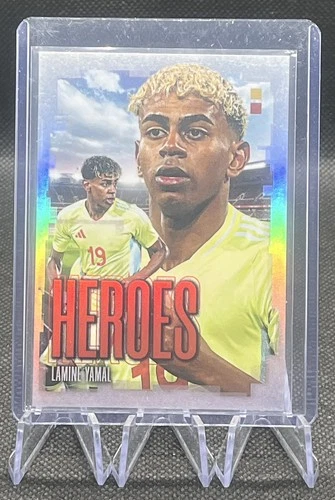 Lamine Yamal 2025 Panini Futera Fans Selection Refractor /20