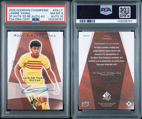 Lamine Yamal 2025 Panini Goodwin Champions /199