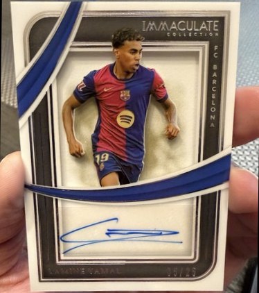 Lamine Yamal 2024 Panini Immaculate /25
