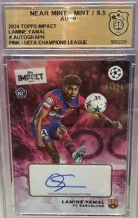 Lamine Yamal 2023 Topps Impact /25