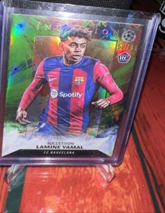 Lamine Yamal 2023 Topps Inception /200