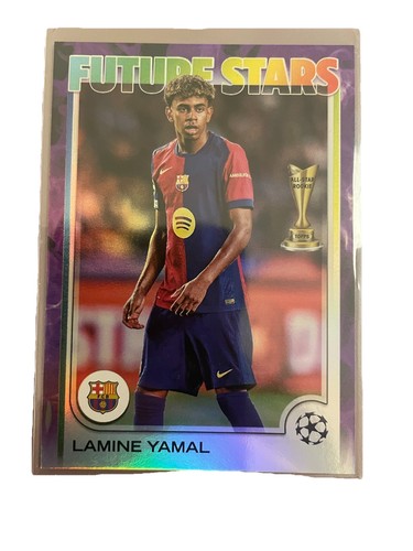 Lamine Yamal 2024 Topps International Champions League /299