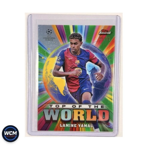 Lamine Yamal 2024 Topps Mejor Top Del Mundo /99