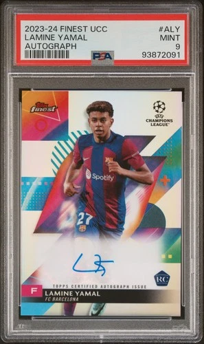 Lamine Yamal 2024 Topps Mejores Competiciones de Clubes de la UEFA